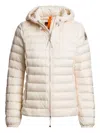 Parajumpers Hooded Quilted Jacket In Neutral