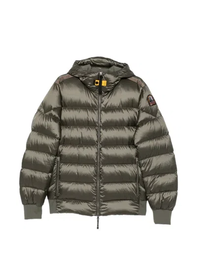 Parajumpers Hooded Quilted Jacket In Pink