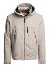 Parajumpers Hooded Zip-front Jacket In White