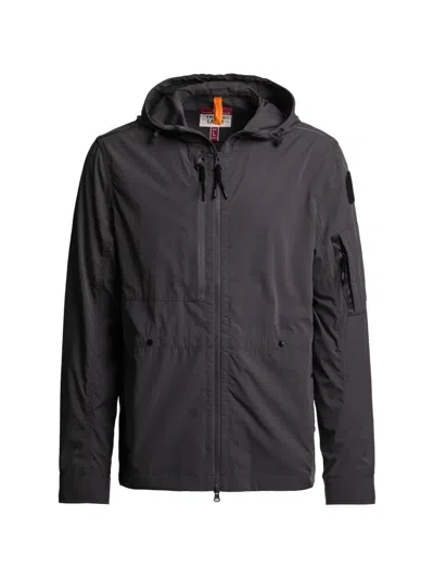 Parajumpers Hooded Zip Jacket In Blue