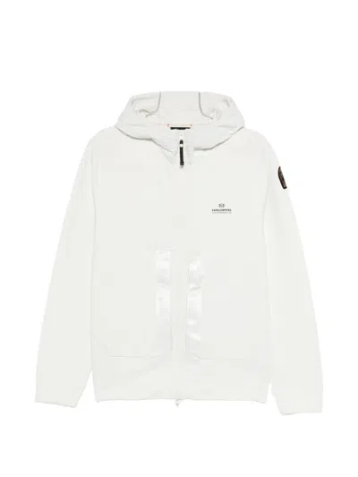 Parajumpers Hooded Zip Jacket In White