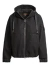 Parajumpers Hooded Zip-up Jacket In Gray
