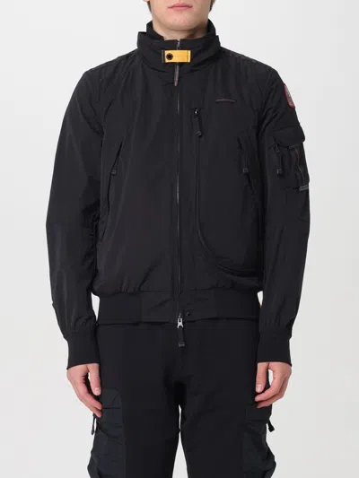 Parajumpers Patch Bomber Jacket In Black