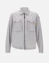 Parajumpers Overshirt Jacket With Chest Pockets In Gray