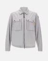Parajumpers Overshirt Jacket With Chest Pockets In Gray