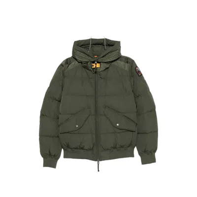 Parajumpers Quilted Hooded Jacket In Green
