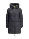 Parajumpers Janet Hooded Down Jacket In Gray