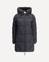 Parajumpers Janet Hooded Down Jacket In Blue
