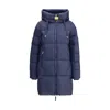 Parajumpers Janet Hooded Down Jacket In Blue