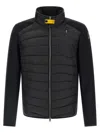 Parajumpers Nolan Padded And Spliced Down Jacket In Black