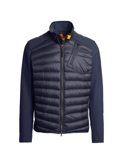 Parajumpers Jayden Quilted Panelled Jacket In Animal Print