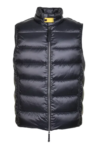 Parajumpers Jeordie Gilet Black In Blue