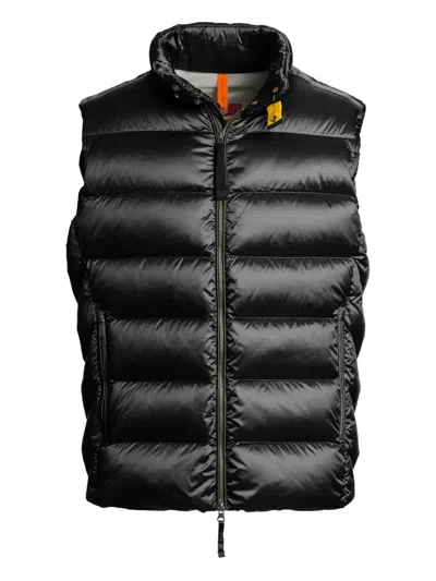 Parajumpers Jeordie Quilted Down Gilet In Black