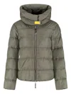 Parajumpers Jinny High-neck Quilted Jacket In Green