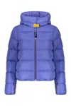 Parajumpers Jinny Hooded Down Jacket In Purple