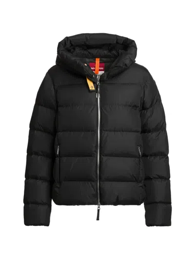 Parajumpers Jinny Hooded Down Jacket In Black