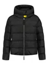 Parajumpers Jinny Hooded Puffer Jacket In Black