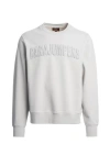 Parajumpers Man Sweatshirt Light Grey Size Xxl Cotton In Gray