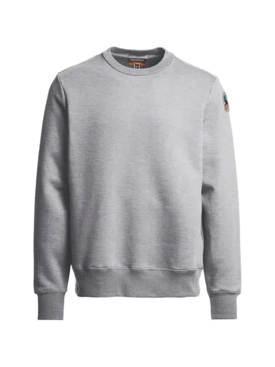 Parajumpers K2 Logo-patch Crew-neck Sweatshirt In Gray