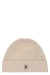 Parajumpers Knitted Winter Hat In Brown