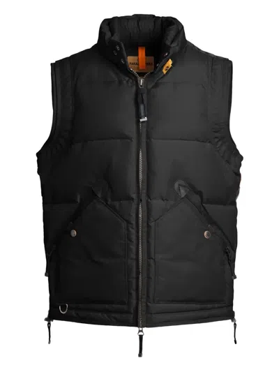 Parajumpers Kobuk Quilted Gilet In Black