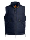 Parajumpers Kobuk Quilted Pocket Gilet In Blue