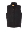 Parajumpers Logo-patch Padded Gilet In Black