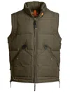 Parajumpers Quilted Padded Vest In Green