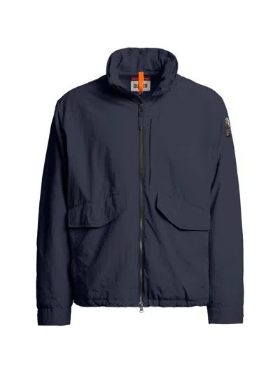 Parajumpers Kuntrell Zip-up Pocketed Jacket In Blue
