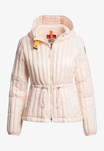 Parajumpers Kuon Short Down Jacket In Pink