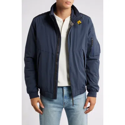 Parajumpers Laid Padded Bomber Jacket In Blue Navy