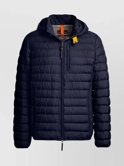 Parajumpers Last Minute Hooded Down Jacket In Blue