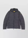 Parajumpers Last Minute Hooded Down Jacket In Blue