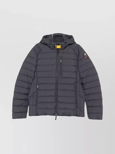Parajumpers Last Minute Hooded Down Jacket In Blue