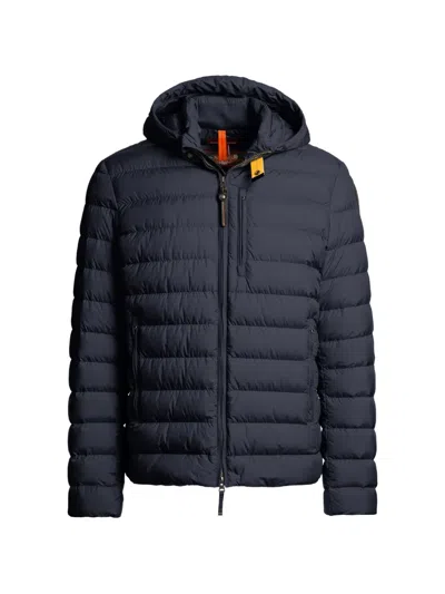 Parajumpers Last Minute Hooded Down Jacket In Blue