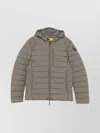 Parajumpers Last Minute Hooded Down Jacket In Gray