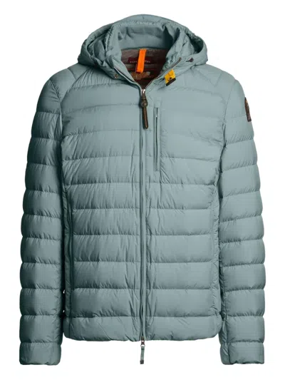 Parajumpers Last Minute Hooded Puffer Jacket In Blue
