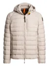 Parajumpers Last Minute Hooded Quilted Jacket In Neutral
