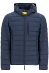 Parajumpers Navy Padded Ugo Down Jacket In Blue