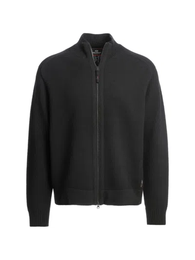 Parajumpers Levico Zip-up Cardigan In Black