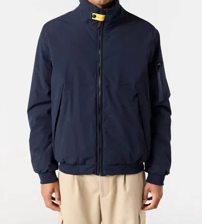 Parajumpers Liad Padded Bomber Jacket In Blue Navy