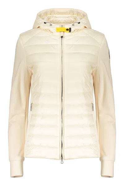 Parajumpers Lightweight Beige Jacket With A Minimalist Hood In Neutral