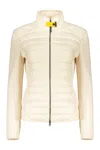 Parajumpers Lightweight Beige Jacket With Modern Colored Zipper In Neutral