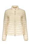 Parajumpers Lightweight Cream Quilted Jacket With Zip In White