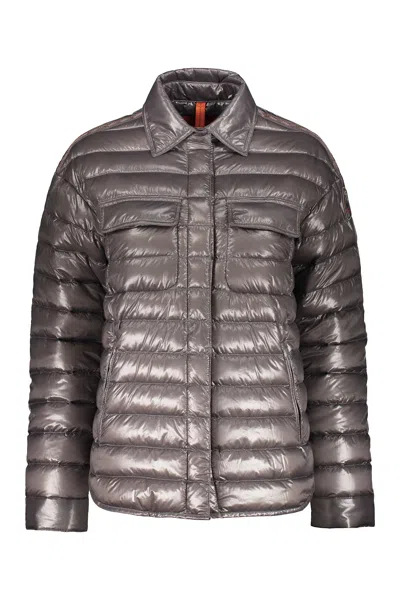 Parajumpers Lightweight Down Jacket, Modern Style And Comfort In Gray