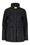 Parajumpers Lightweight Jacket With Collar And Pockets In Blue