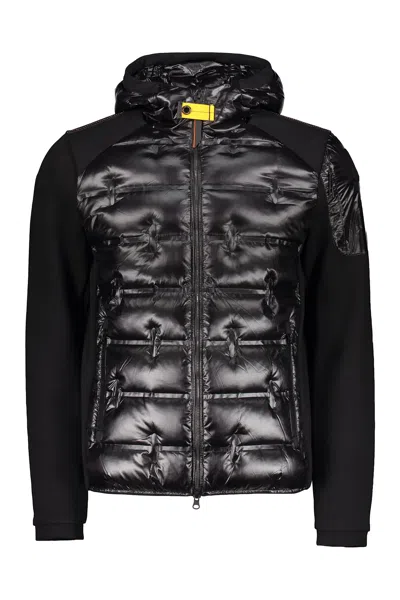 Parajumpers Lightweight Jacket With Hood, Modern Style In Black