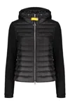 Parajumpers Lightweight Padded Jacket With Elegant Hood In Black