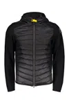 Parajumpers Lightweight Quilted Jacket With Hood In Black
