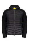 Parajumpers Lightweight Quilted Jacket With Hood In Black